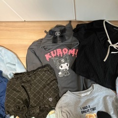 150 160 おまとめ　女の子洋服の画像