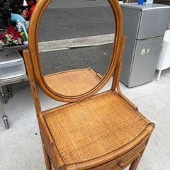 ラタン　ドレッサーの画像