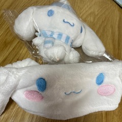 シナモン　ヘアターバン　ぬいぐるみセットの画像