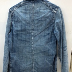 ジモティ割引有★【ジャングルジャングル岸和田店】HELLER'S　CAFE　デニムジャケット　ボタンジャケット　南大阪 岸和田市 貝塚市 泉佐野市 和泉市 忠岡町 熊取町の画像