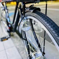 ※決まりました！※26インチの中古ママチャリ。自動点灯のライト付きなので、来年始まる青色切符制度の罰金も安心。防犯登録も込みの価格なので、手間なく乗ってもらえますの画像