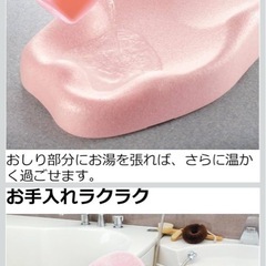 美品‼︎リッチェルバスマット！他の商品購入で100円引き‼️オムツ無料あり‼️の画像