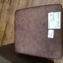 ★リユースのサカイ水戸店★オットマンブラウンH40×D52×W52クリーニング済みMT6662の画像