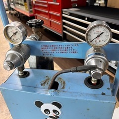 カミマル KS運搬車 KSパンダ型  ガス 溶接　溶断 セット パンダ 酸素 アセチレン 動作未確認 【11106810】の画像