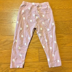 西松屋 長ズボン パンツ ウサギ 90 ピンクの画像