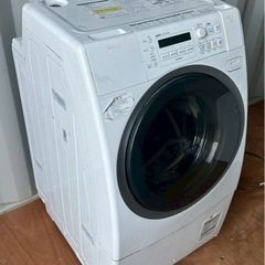 (運搬費込)(即日夜OK)SANYO ドラム式洗濯機‼️9.0kg ジャンク品⚠️の画像