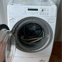 (運搬費込)(即日夜OK)SANYO ドラム式洗濯機‼️9.0kg ジャンク品⚠️の画像