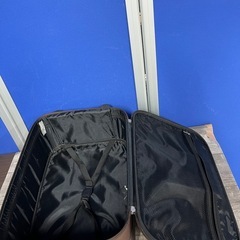 スーツケース　ブラウン/ピンク 2キャスターの画像