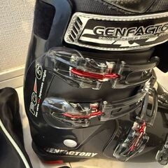 スキー板 160cm ブーツ ストック 手袋 ゴーグル 収納ケース 6点セットの画像