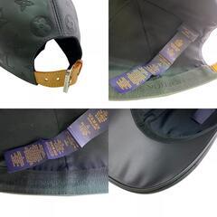 ルイヴィトン LOUIS VUITTON キャップ エンボスモノグラム M76581 ブラックの画像