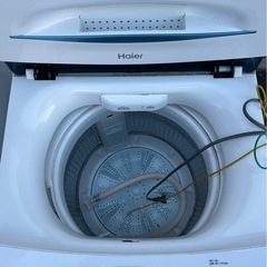 ハイアール　2022年　洗濯機　冷蔵庫　セットの画像