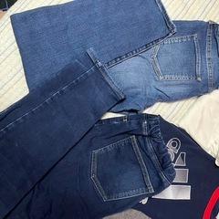 中古　　男児　150相当　まとめ売り　トレーナー　デニム　セット　140の画像