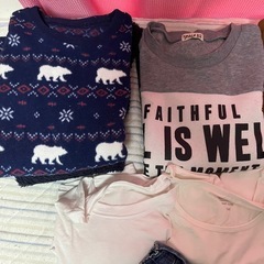 中古　　男児　150相当　まとめ売り　トレーナー　デニム　セット　140の画像