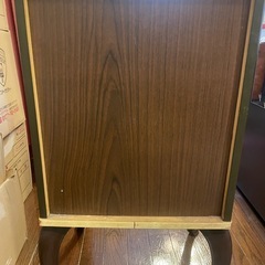 市松模様　猫脚　アンティーク　キャビネットの画像