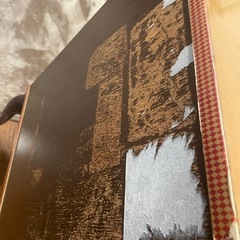 市松模様　猫脚　アンティーク　キャビネットの画像