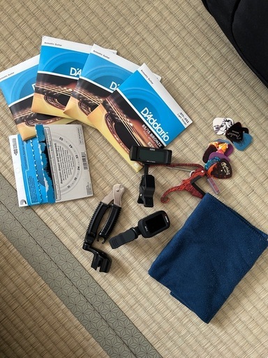 Aria 小売 101DP MUBR アコースティックギター 備品セット