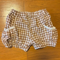 Biquette チェック パンツ 95の画像