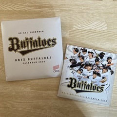 【新品・未使用】ORIX BUFFALOES ★ 2026  卓上カレンダー　人気の画像