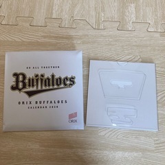 【新品・未使用】ORIX BUFFALOES ★ 2026  卓上カレンダー　人気の画像