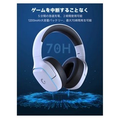 新品　ヘッドホン　ノイズキャンセリング　マイク付きの画像