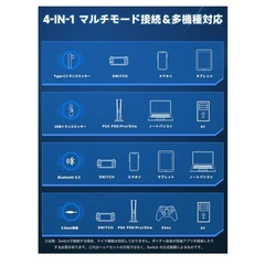 新品　ヘッドホン　ノイズキャンセリング　マイク付きの画像