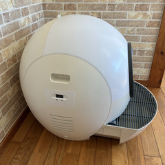 全自動猫用トイレ 猫トイレ 自動トイレの画像