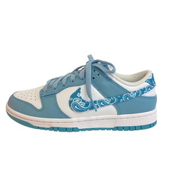 ナイキ NIKE 25.5 スニーカー DUNK LOW ESS タグ付き ペイズリー DH4401-101 ブルーの画像
