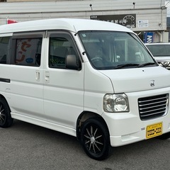 ホンダ　バモスホビオプロ　希少4ナンバーハイルーフの画像