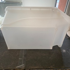 在庫2【棚】【収納ケース】クリーニング済み【管理番号11112】 大の画像