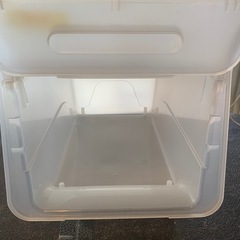 在庫2【棚】【収納ケース】クリーニング済み【管理番号11112】 大の画像