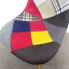 新札幌 イームズ パッチワーク シェルチェア ファブリック No.3801の画像