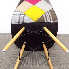 新札幌 イームズ パッチワーク シェルチェア ファブリック No.3801の画像