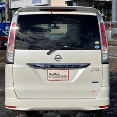 【自社ローン】★保証人なし★全国対応★セレナ ﾊｲｳｪｲｽﾀｰ★パワースライドドア★プッシュスタート★ナビ付き★Bカメラ★ETC★車検R8/7の画像