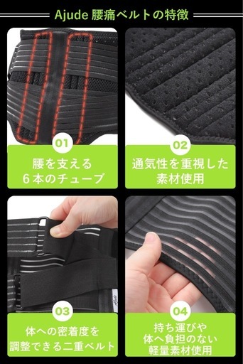 腰サポーター（S,M,L）新品在庫410個