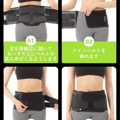 腰サポーター（S,M,L）新品在庫410個の画像