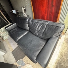 アクタス本革3Pソファー(ﾟ∀ﾟ)の画像