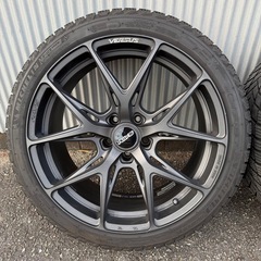 RAYS VERSUS 19×8.5J +34 PCD112 4本 ミシュラン付 美品 BMW G20で使ってました　輸入車全般おすすめ　225/40R19 の画像