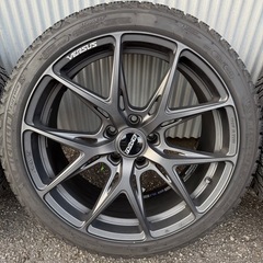 RAYS VERSUS 19×8.5J +34 PCD112 4本 ミシュラン付 美品 BMW G20で使ってました　輸入車全般おすすめ　225/40R19 の画像