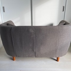 【引取先決定】NOCE コンパクトソファ グレーの画像