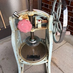 初雪　かき氷機　レトロ　昭和の画像