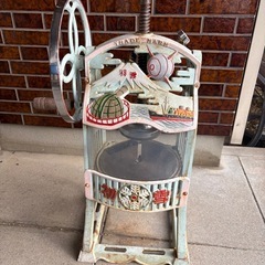 初雪　かき氷機　レトロ　昭和の画像