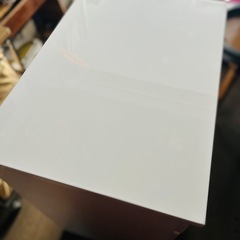 【在庫2点各売り】COLEO CHEST 604 コレオチェスト 60-4 ホワイト 5段チェスト White Chest Storage Drawer Cabinet タンス 収納家具 ハイグロス 光沢仕上げ 幅60cm 奥行42cm 省スペース 収納力 大容量　の画像