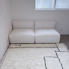 【新品】NO WHERE LIKE HOME ソファピープル 1Pワイド①の画像