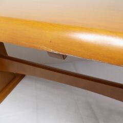 ニトリ　無垢天然木　ベンチ　腰掛　踏み台　スツール　経年品　【非対面取引です】の画像