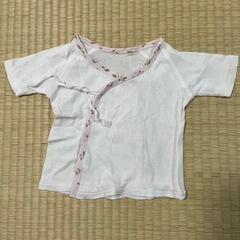 【50〜60】ベビー 短肌着 さくらんぼ 女の子の画像