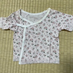 【50〜60】ベビー 短肌着 さくらんぼ 女の子の画像
