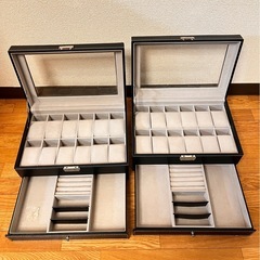 ウォッチケース　時計　アクセサリー　収納ボックスの画像