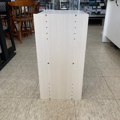 【ジモティー割引で最大15％OFF⭐️】カラーボックス　2段　木目調　アイボリーの画像