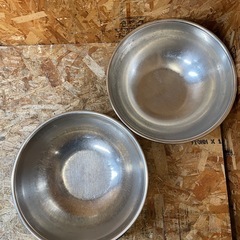 C(7751) 業務用 42㎝ ボウル 2個セット ステンレス 調理器具 厨房用品 飲食店 店舗用 中古の画像