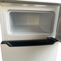 【ジ1211-07】中古美品‼️ハイセンス  冷蔵庫 2017年製の画像